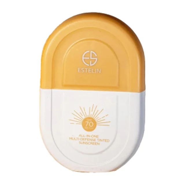 کرم ضدآفتاب رنگی استلین دارای SPF 70 مناسب انواع پوست حجم 50 میلی لیتر