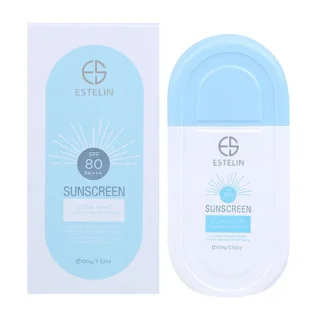 کرم ضدآفتاب بدون رنگ استلین SPF 80 حجم ۱۰۰ میل | گالری ولورا