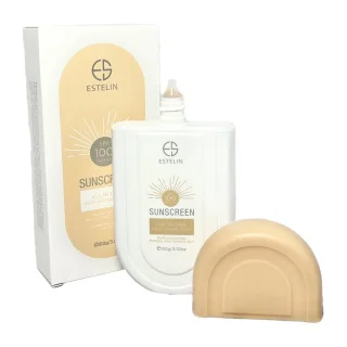 کرم ضدآفتاب رنگی استلین SPF 100 حجم ۱۰۰ میل | گالری ولورا