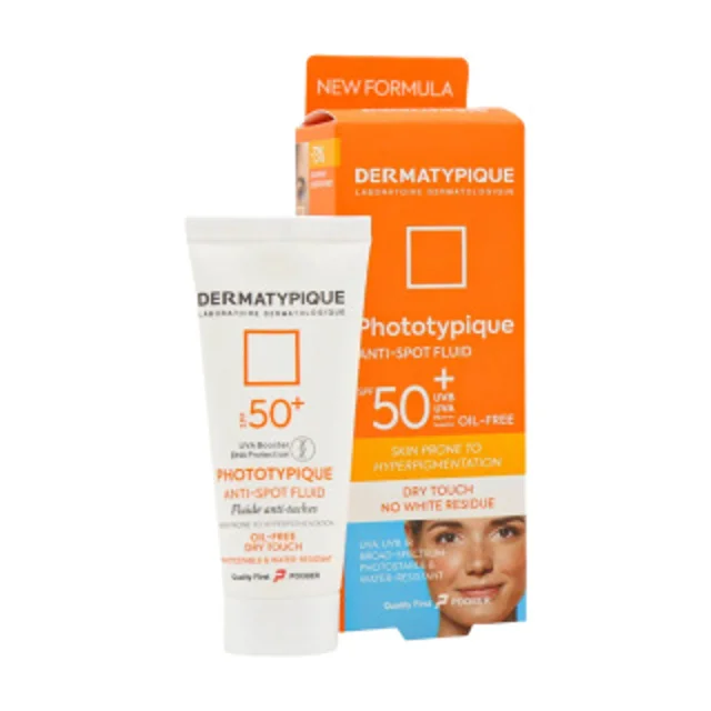 خرید ضد آفتاب درماتیپیک ضد لک و روشن کننده Anti Spot SPF50
