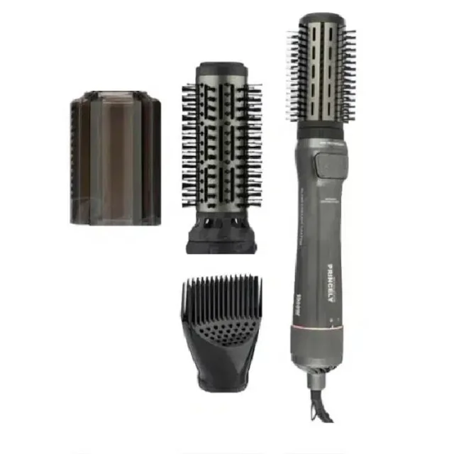 سشوار چرخشی حالت دهنده برس دار پرینسلی مدل PR312AT