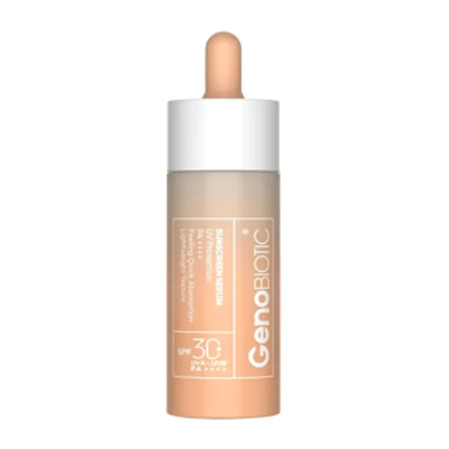 سرم ضد آفتاب با SPF30 ژنوبایوتیک حجم 30 میلی لیتر