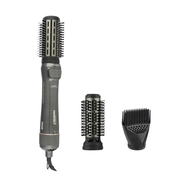 سشوار برس‌دار چرخشی 240 وات پرنسلی مدل PR312AT