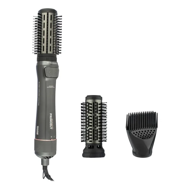 سشوار چرخشی حالت دهنده برس دار پرینسلی مدل PR312AT