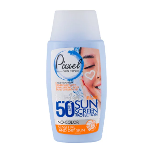 قیمت ضد آفتاب بی رنگ پیکسل SPF50