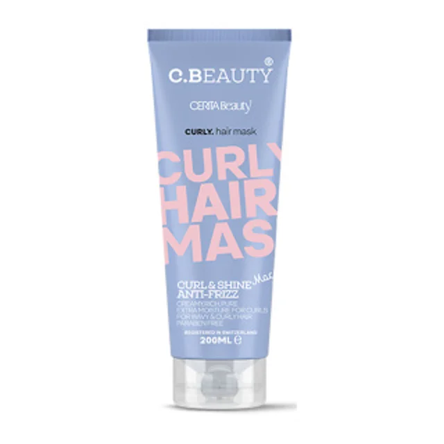 ماسک مو سی بیوتی مدل Curly حجم 200 میلی لیتر