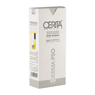 شامپو بدن پسوریازیس سریتا مدل Derma PSO حجم 250 میلی لیتر