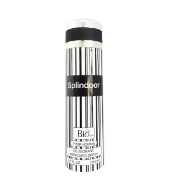 اسپری بدن مردانه بیو استار مدل Splindoor حجم 200 میلی لیتر