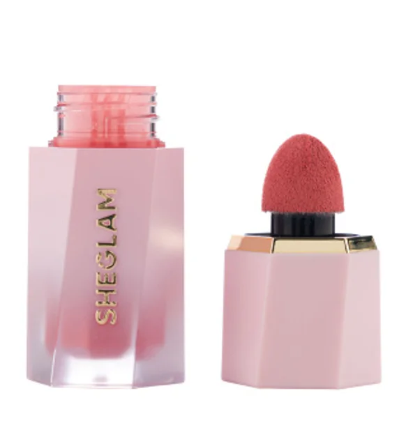 رژگونه مایع شیگلم مات مدل Liquid Blush Matte رنگrose ritual | ولورا
