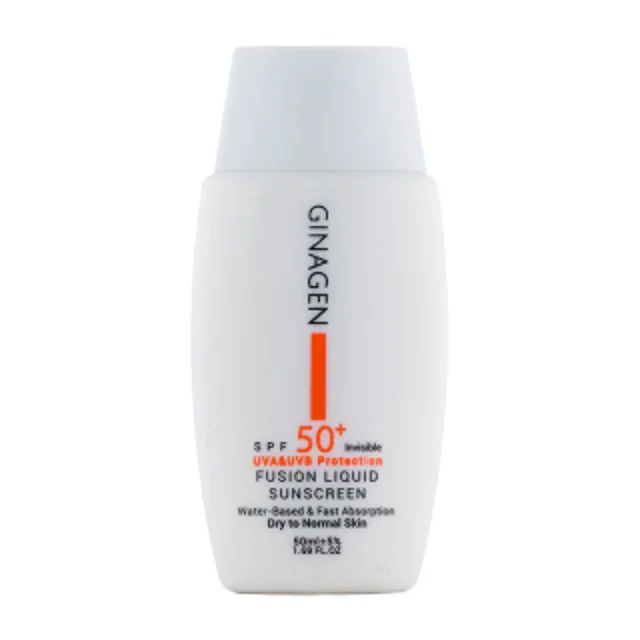 فلوئید ضد آفتاب بی رنگ ژیناژن SPF50