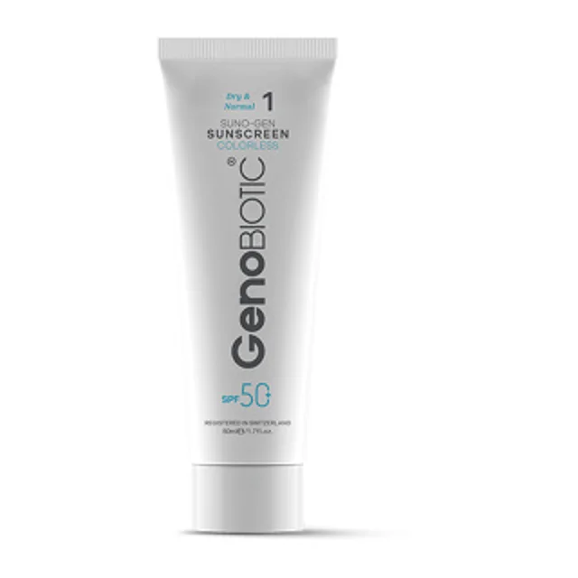 قیمت ضد آفتاب بی رنگ ژنوبایوتیک SunoGen حجم 50 میلی لیتر